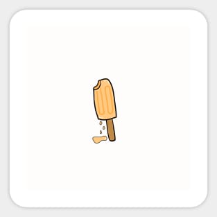 Orange Summer Popsicle Sticker